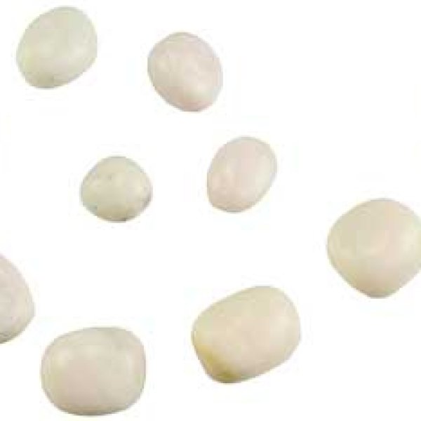 1 lb Mangano Calcite tumbled stones