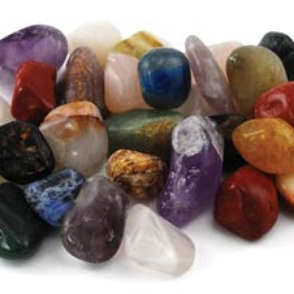 1 lb Mixed tumbled stones