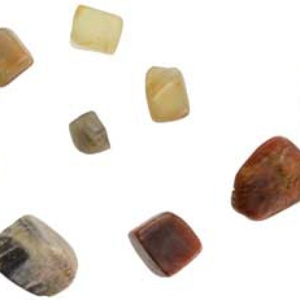 1 lb Moonstone tumbled stones