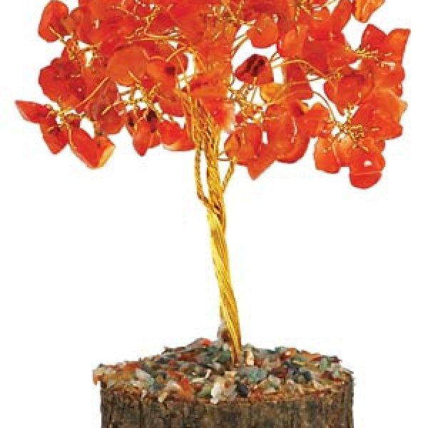 Carnelian Gemstone Tree - New Design**