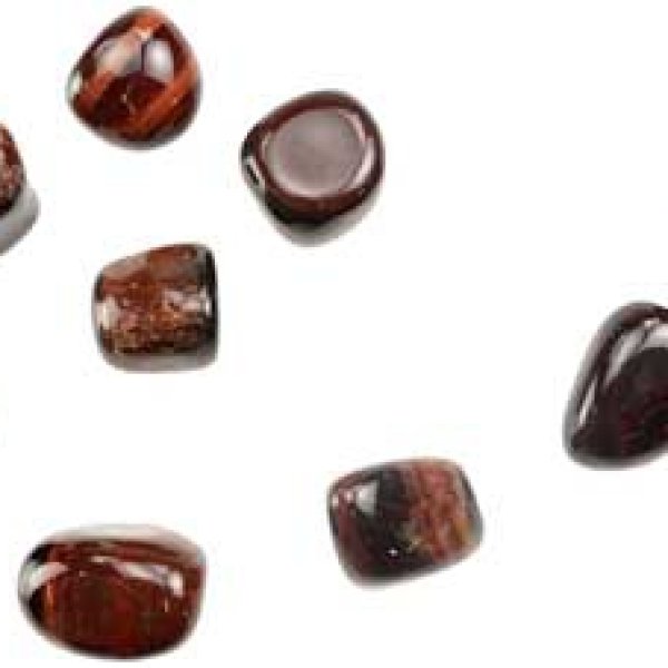 1 lb Red Tiger Eye tumbled stones