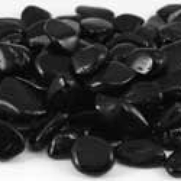 1 lb Tourmaline, Black tumbled stones