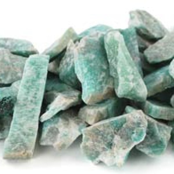 1 lb Amazonite untumbled stones