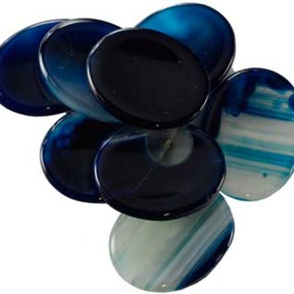 Blue Onyx worrystone