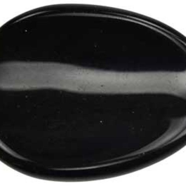 Black Obsidian worry stone