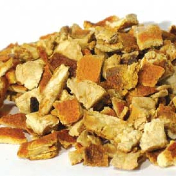 1 Lb Orange Peel cut (Citrus sinensis)