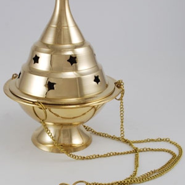 Hanging Brass Censer