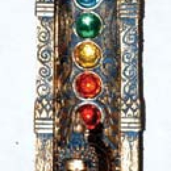 9 1/2" Buddha 7 Chakra burner