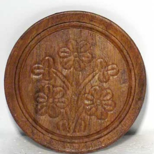 Carved Wooden Coaster
