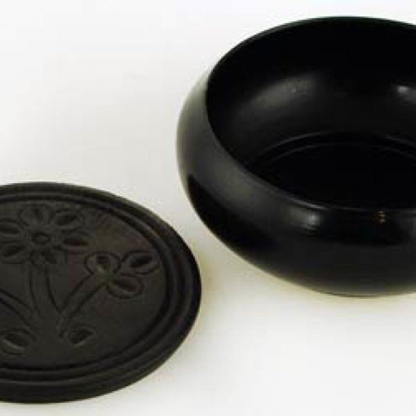 Smudge Pot with Coaster 3"