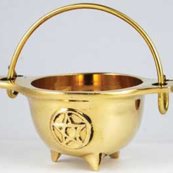Brass Cauldron 3"