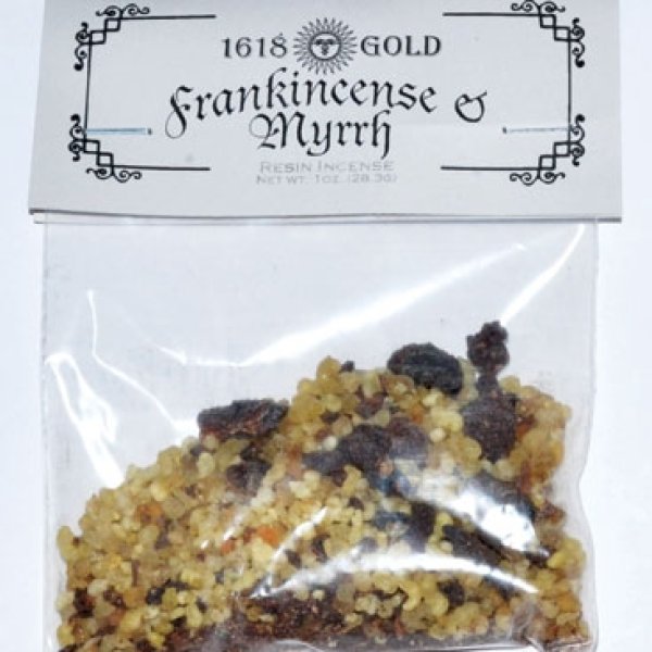 Frankincense & Myrrh Granular incense Mix 1 oz
