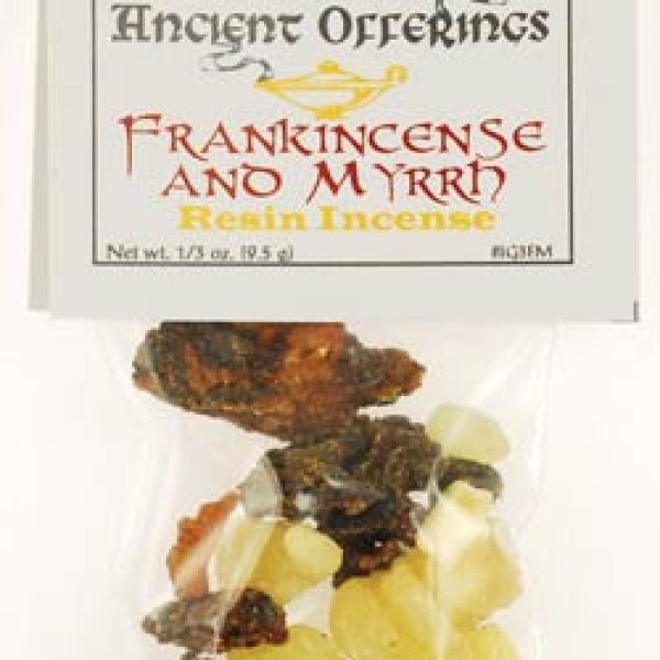 Frankincense & Myrrh granular incense 1/3oz
