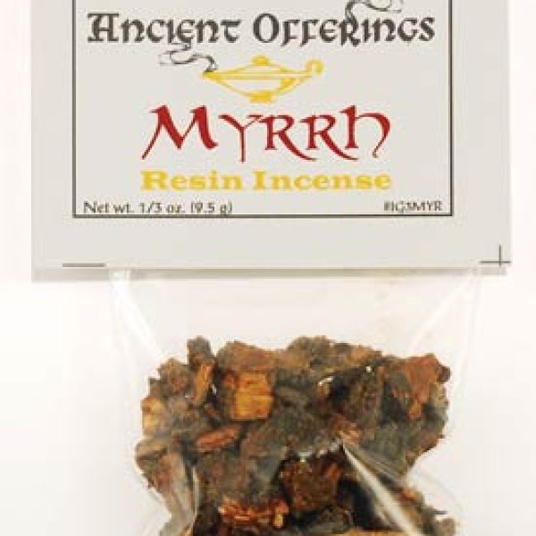 Myrrh granular incense 1/3 oz