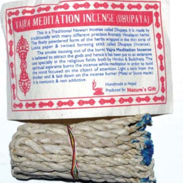 Vajra Meditation Tibetan rope incense 35 ropes