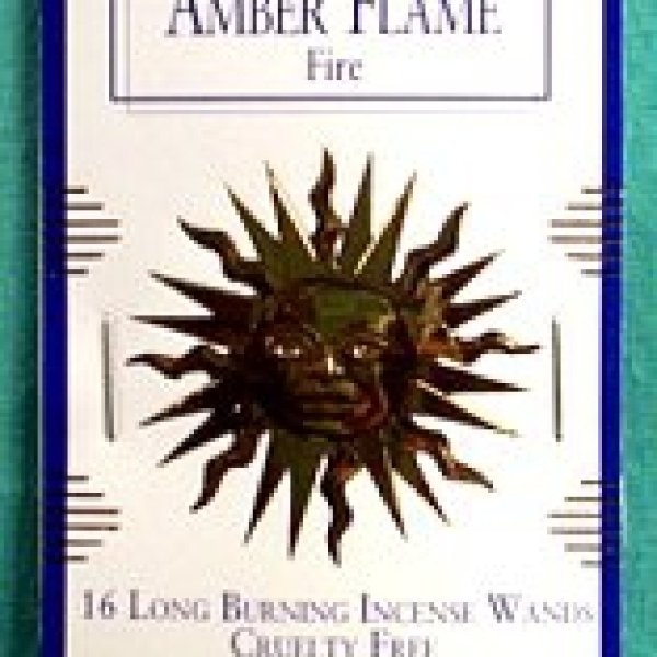 Amber Flame escential essences incense sticks 16 pack