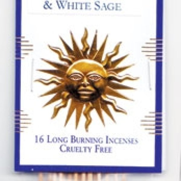 Cannabis & White Sage escential essences incense sticks 16 pack