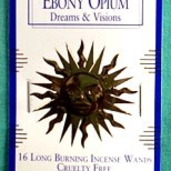 Ebony Opium escential essences incense sticks 16 pack