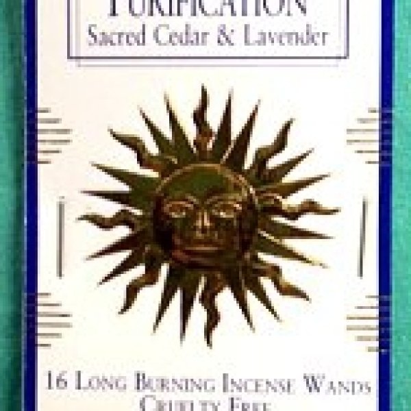 Purification escential essences incense sticks 16 pack