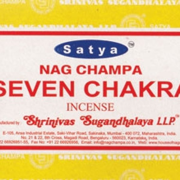 Seven Chakra satya incense stick 15 gm
