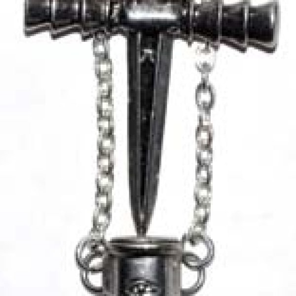 3" Ankh w/ Athame