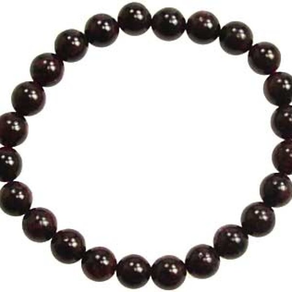 8mm Garnet bracelet