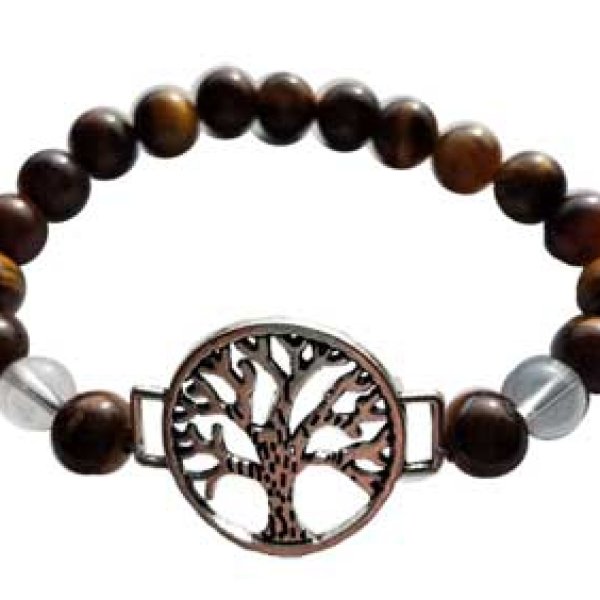tigers eye,quartz,tree of life,energy jewelry,crystal,