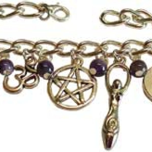 Amethyst Coexist bracelet