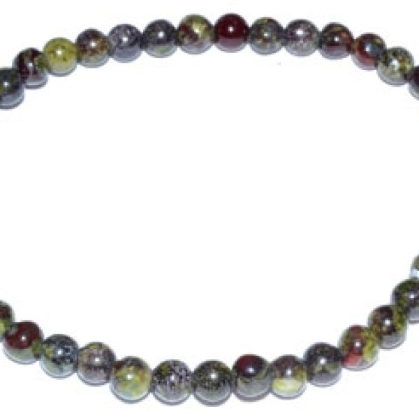 4mm Dragons Blood stretch bracelet