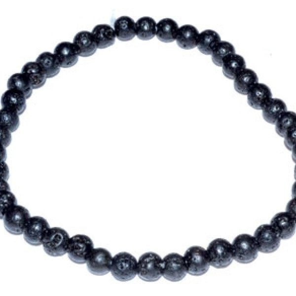 4mm Lava stretch bracelet