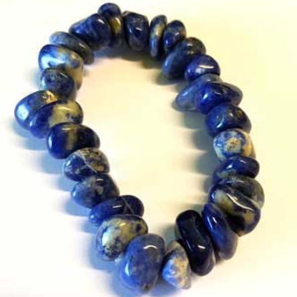 Sodalite gemstone bracelet stretch