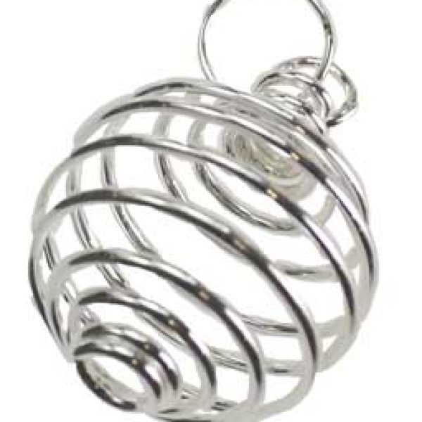 3/4" Silver Plated coil