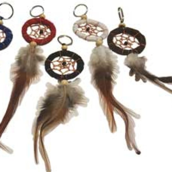 Dream Catcher key chain mixed colors