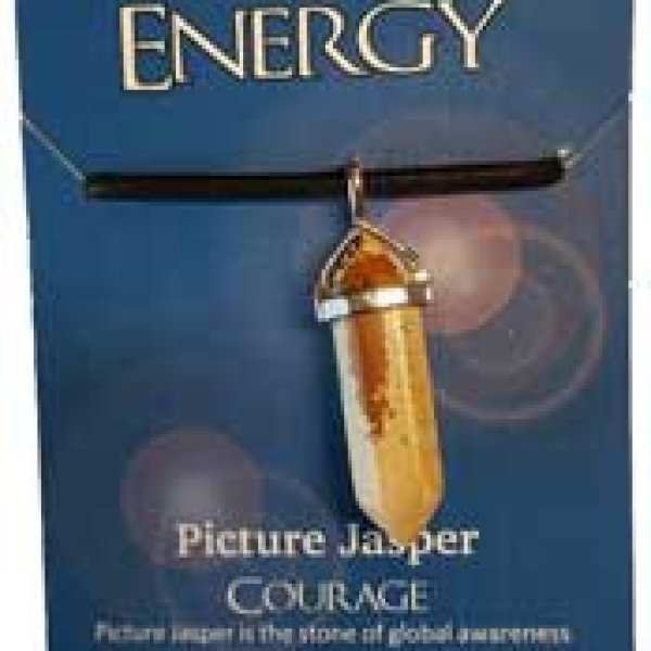 Courage (picture jasper) double terminated