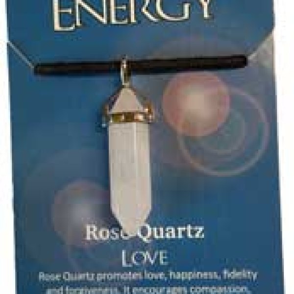 Love (rose quartz) double terminated