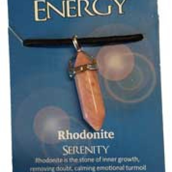 Serenity (rhodonite) double terminated