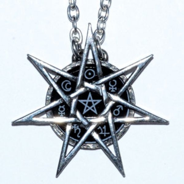 1 3/4" Elven Star pewter