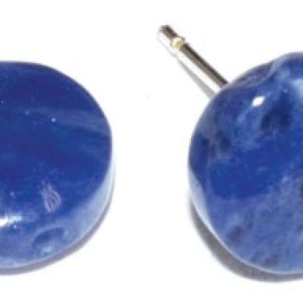 Sodalite stud earrings