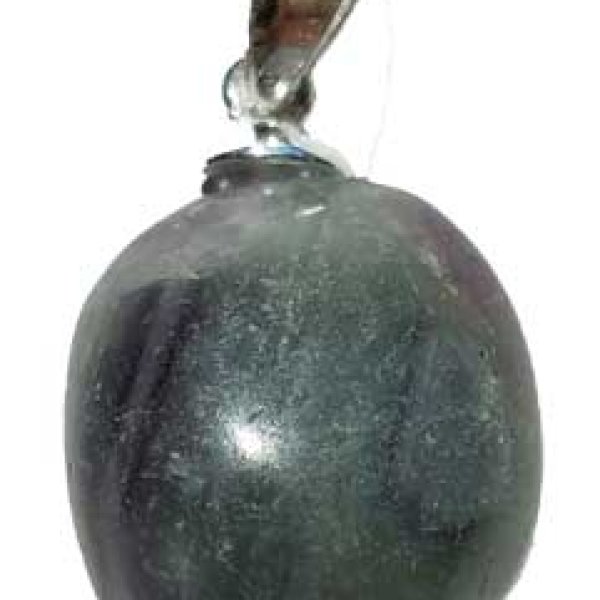 small Fluorite tumbled pendant