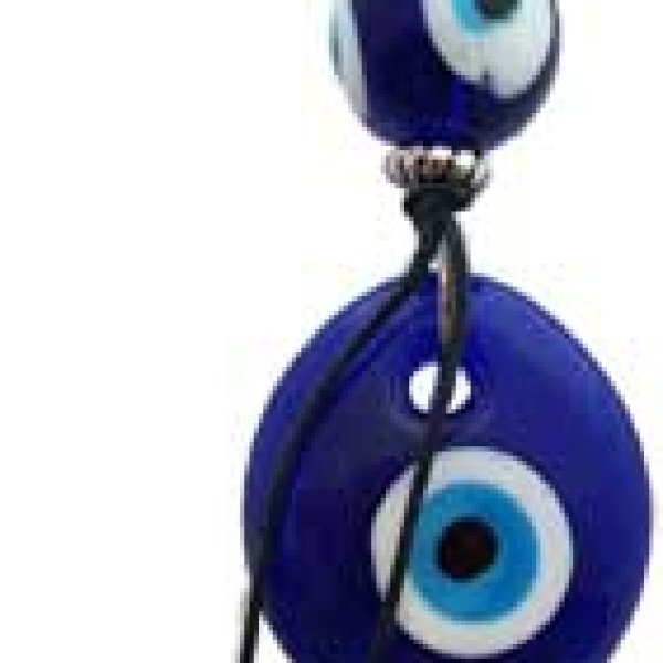 Double Evil Eye keychain
