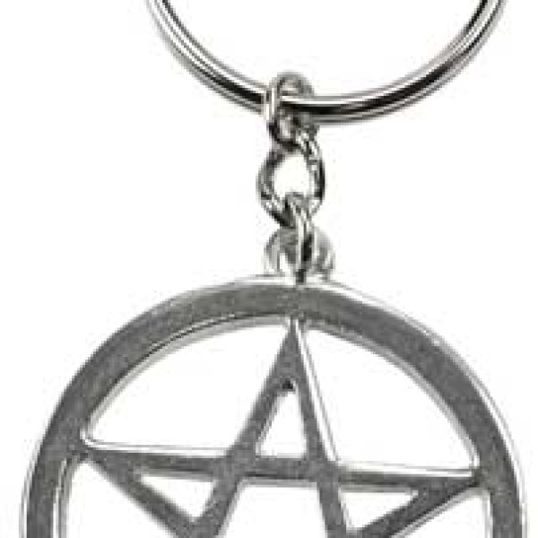 Pentagram Key ring