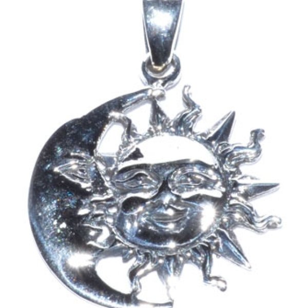 1" Sun & Moon sterling