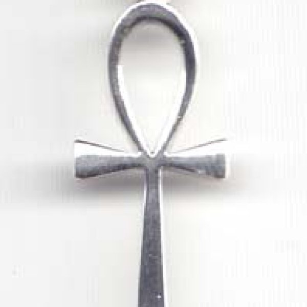 1 1/4" Ankh sterling