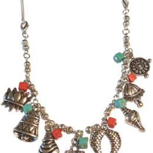 Buddhist 8 Lucky Symbol necklace