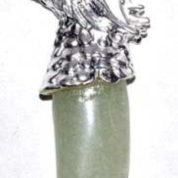 Dragon Green Aventurine gemstone pendant