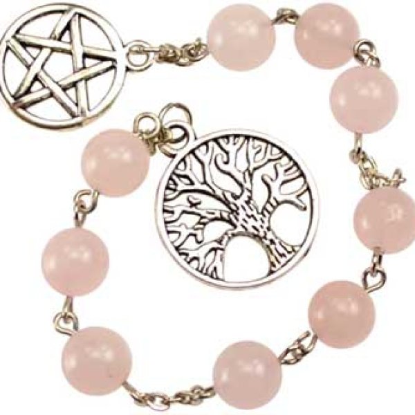 Rose Quartz prayer beads