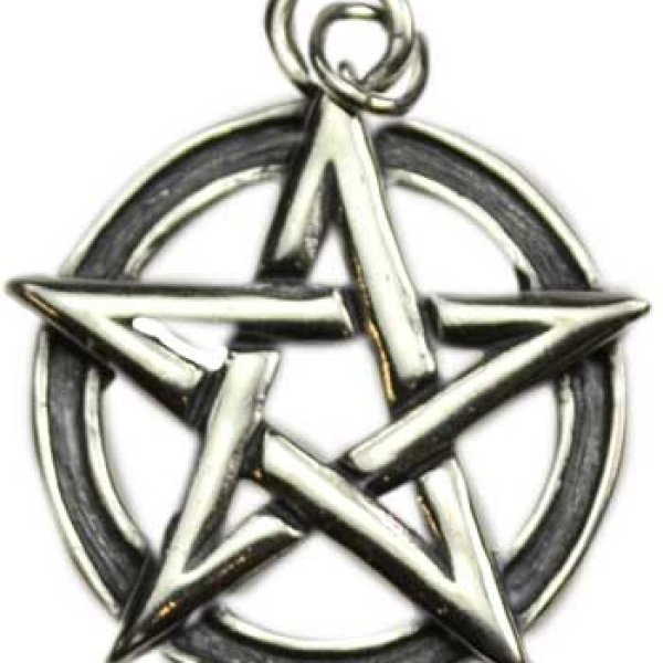 Pentacle pendant sterling