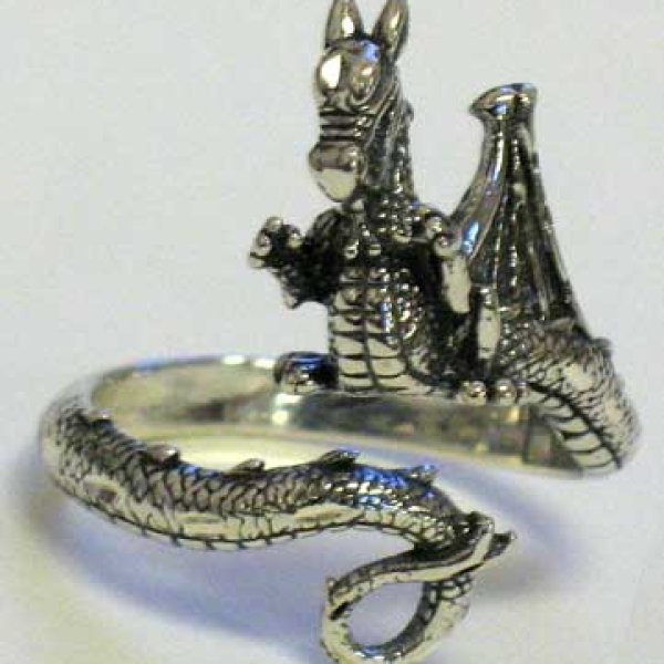 Dragon, adjustable ring
