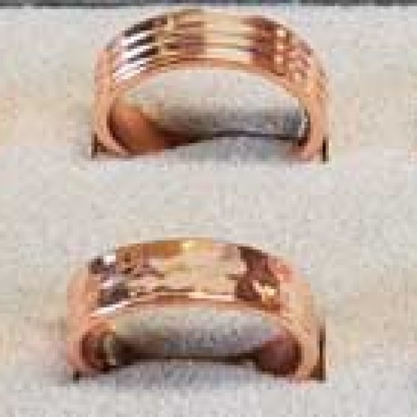 Copper Magnetic adjustable ring
