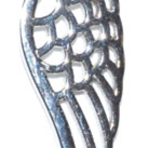 1 1/4" Angel Wing sterling pendant